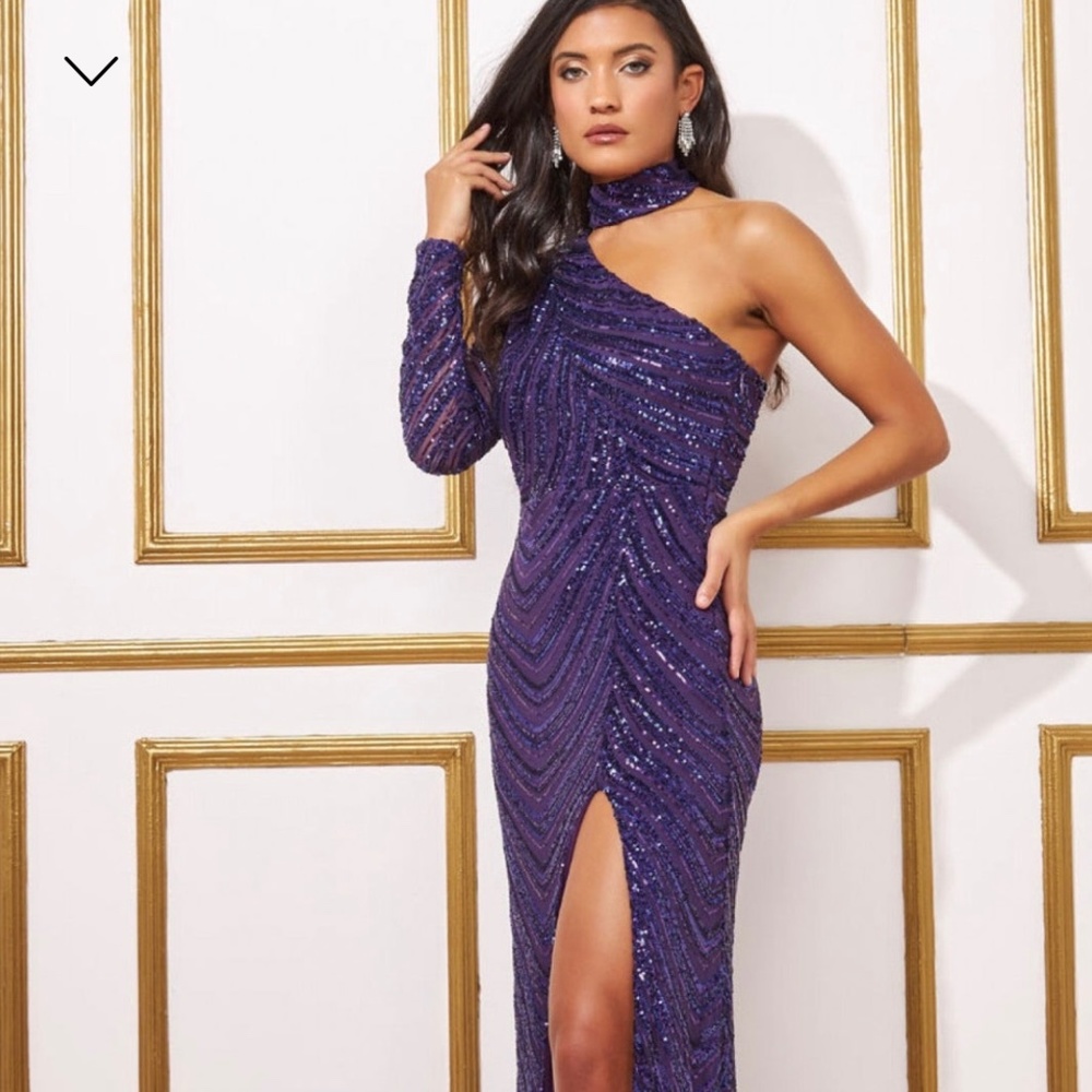 Goddiva Purple dress